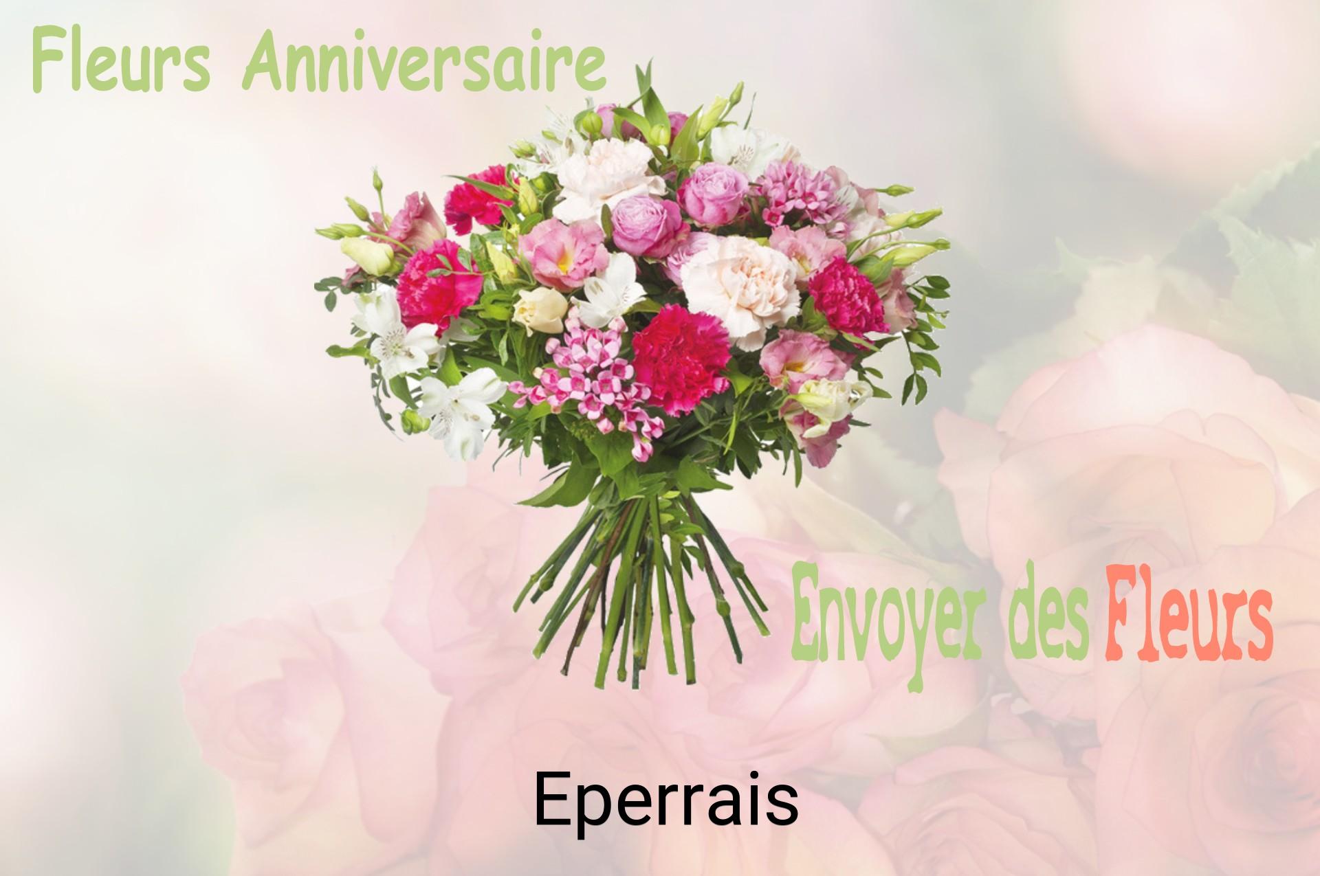 Bouquet de fleurs d’anniversaire livré à Eperrais